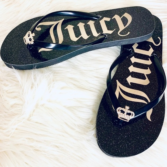 Juicy Couture flip flops! - Picture 2 of 3